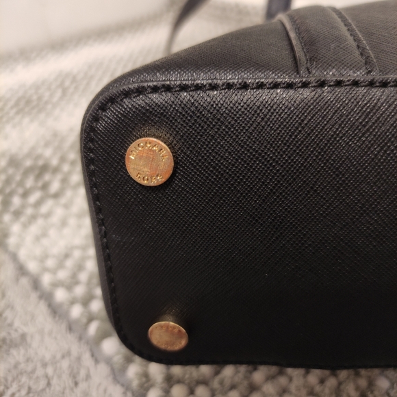 Michael Kors Sady Saffiano Leather Tote - Black Style 35T7GD4T2L - Picture 12 of 13